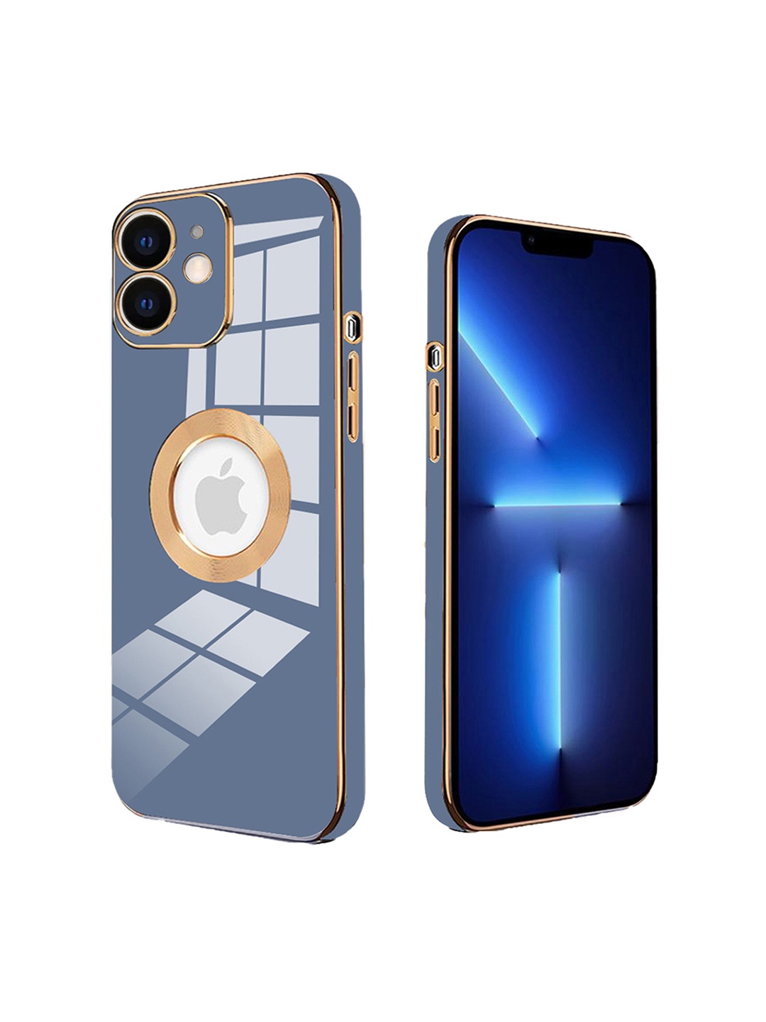 

Karwan Shock Proof iPhone 11 Back Case, Blue