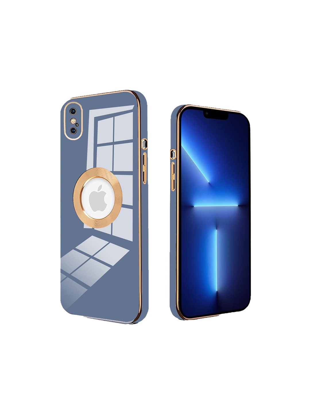 

Karwan Shock Proof iPhone XS Back Case, Blue
