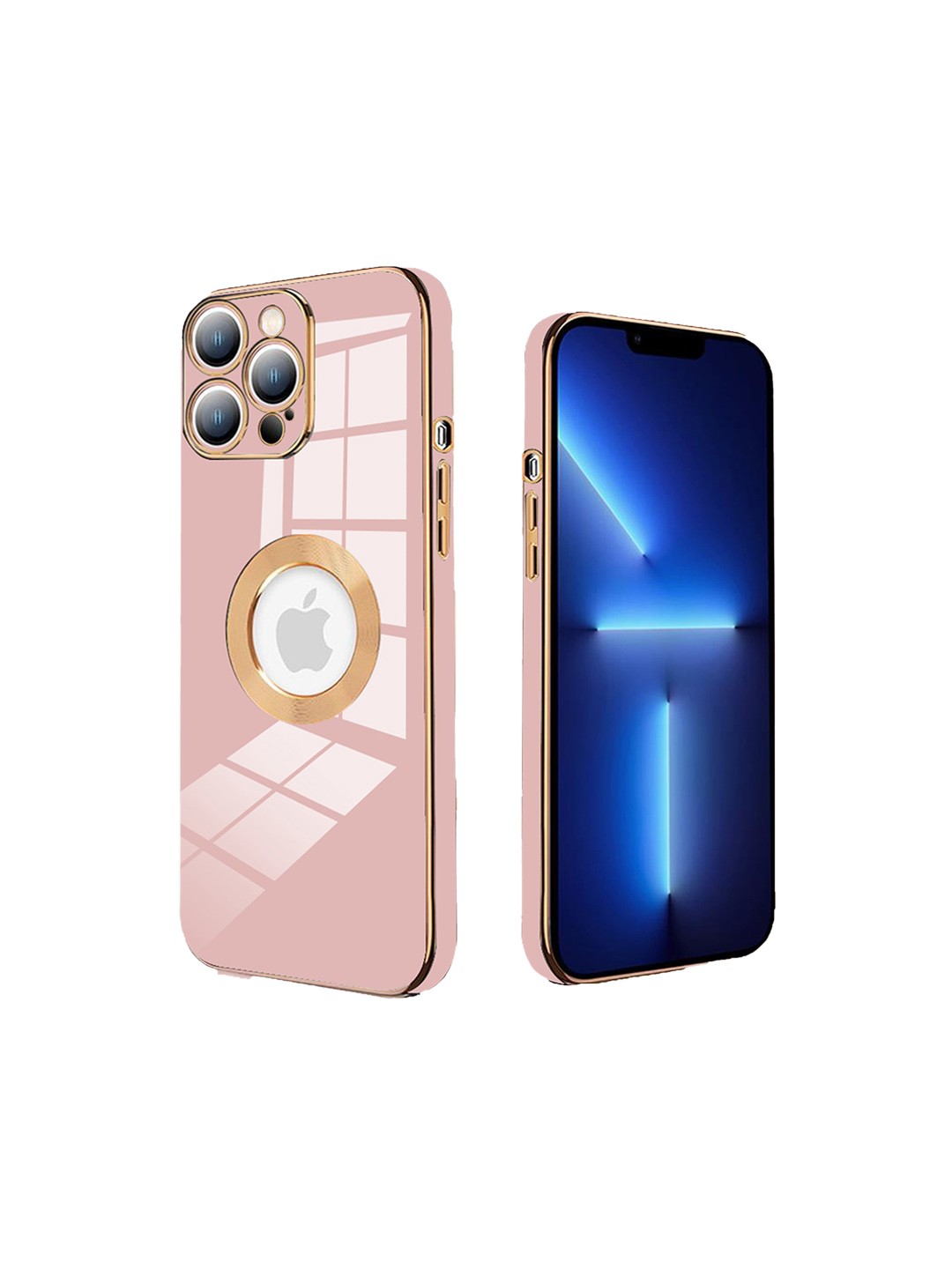 

Karwan Shock Proof Apple iPhone 11 Pro Max Phone Back Case, Pink
