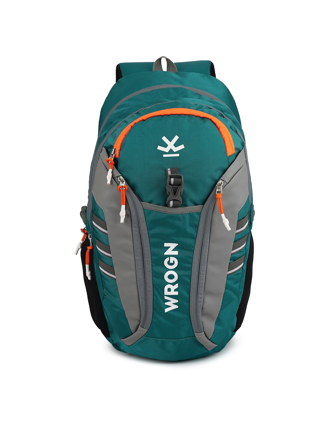 

WROGN Backpack with Reflective Strip, Sea green