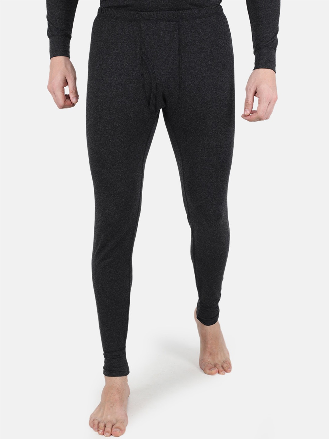 

Monte Carlo Men Cotton Thermal Bottoms, Grey