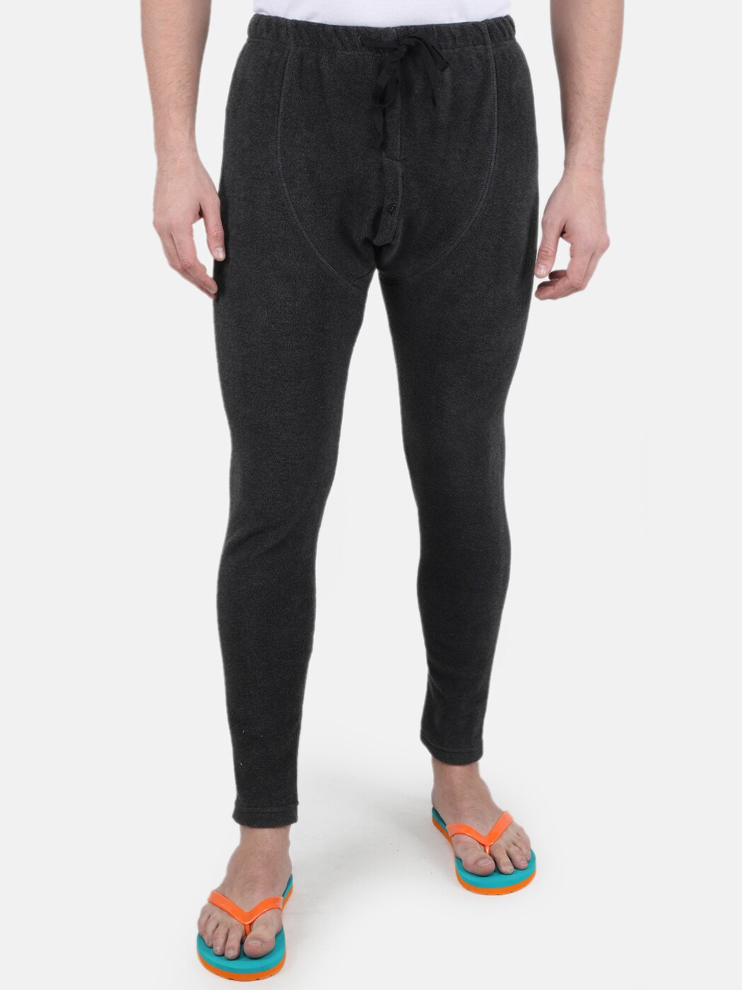 

Monte Carlo Men Mid-Rise Thermal Bottoms, Grey