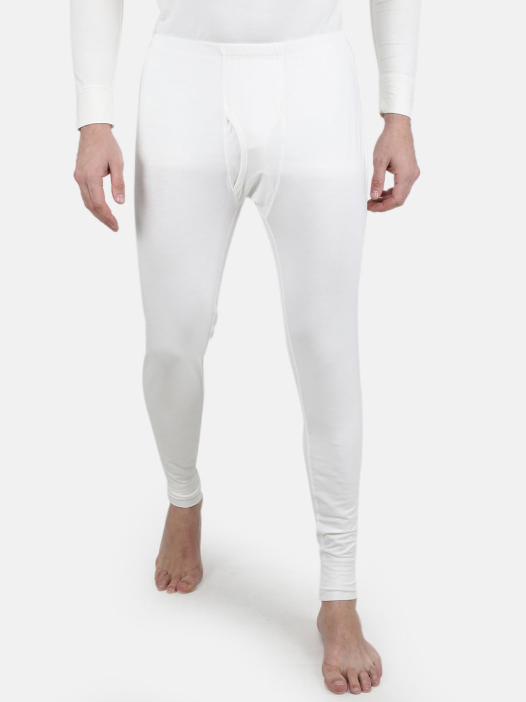 

Monte Carlo Men Cotton Thermal Bottoms, Off white