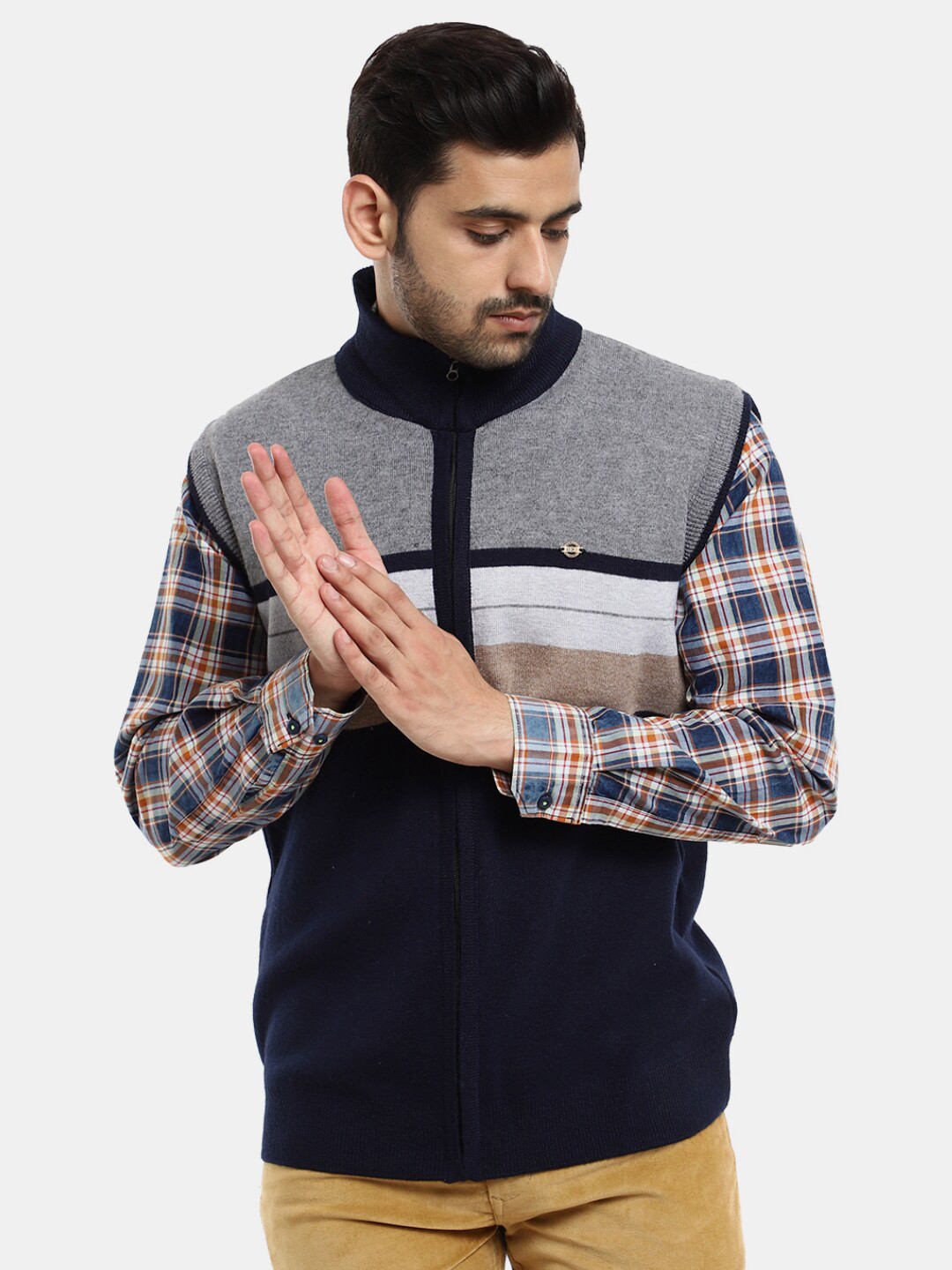 

V-Mart Men Sweatshirt, Navy blue