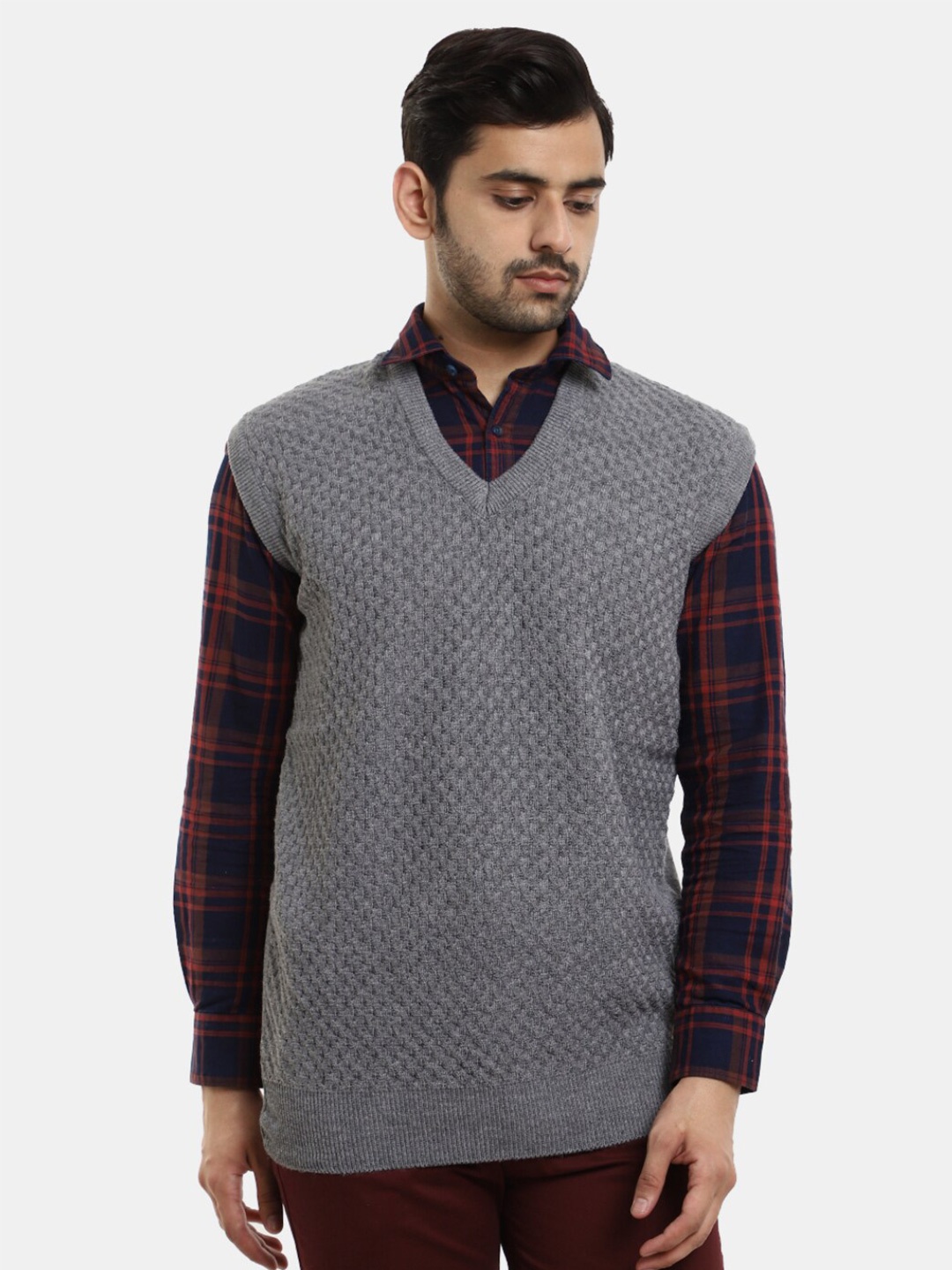 

V-Mart Men Sweatshirt, Grey