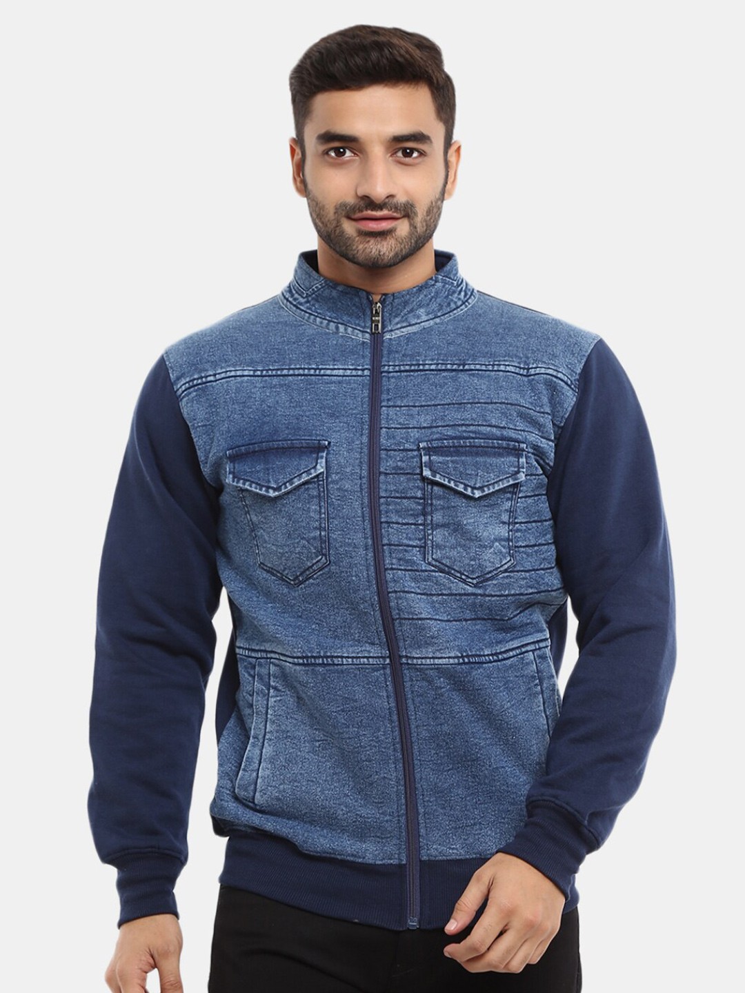 

V-Mart Men Sweatshirt, Navy blue
