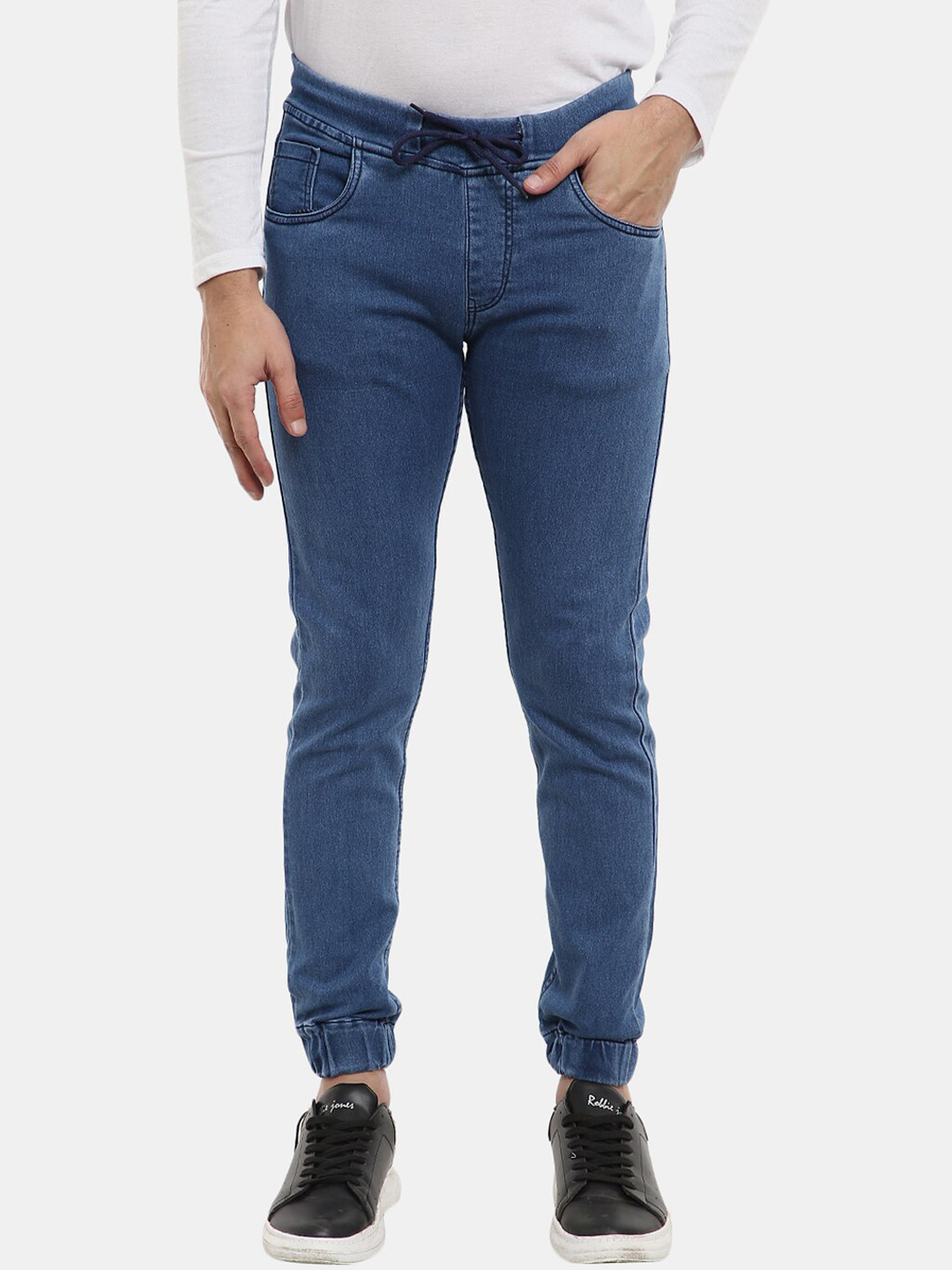 

V-Mart Men Classic Cotton Denim Jeans, Blue
