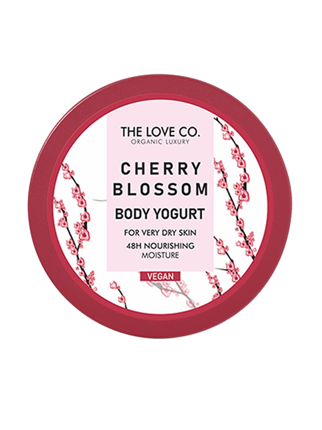 

THE LOVE CO. Cherry Blossom Body Yogurt for Very Dry Skin - 200 gm, White