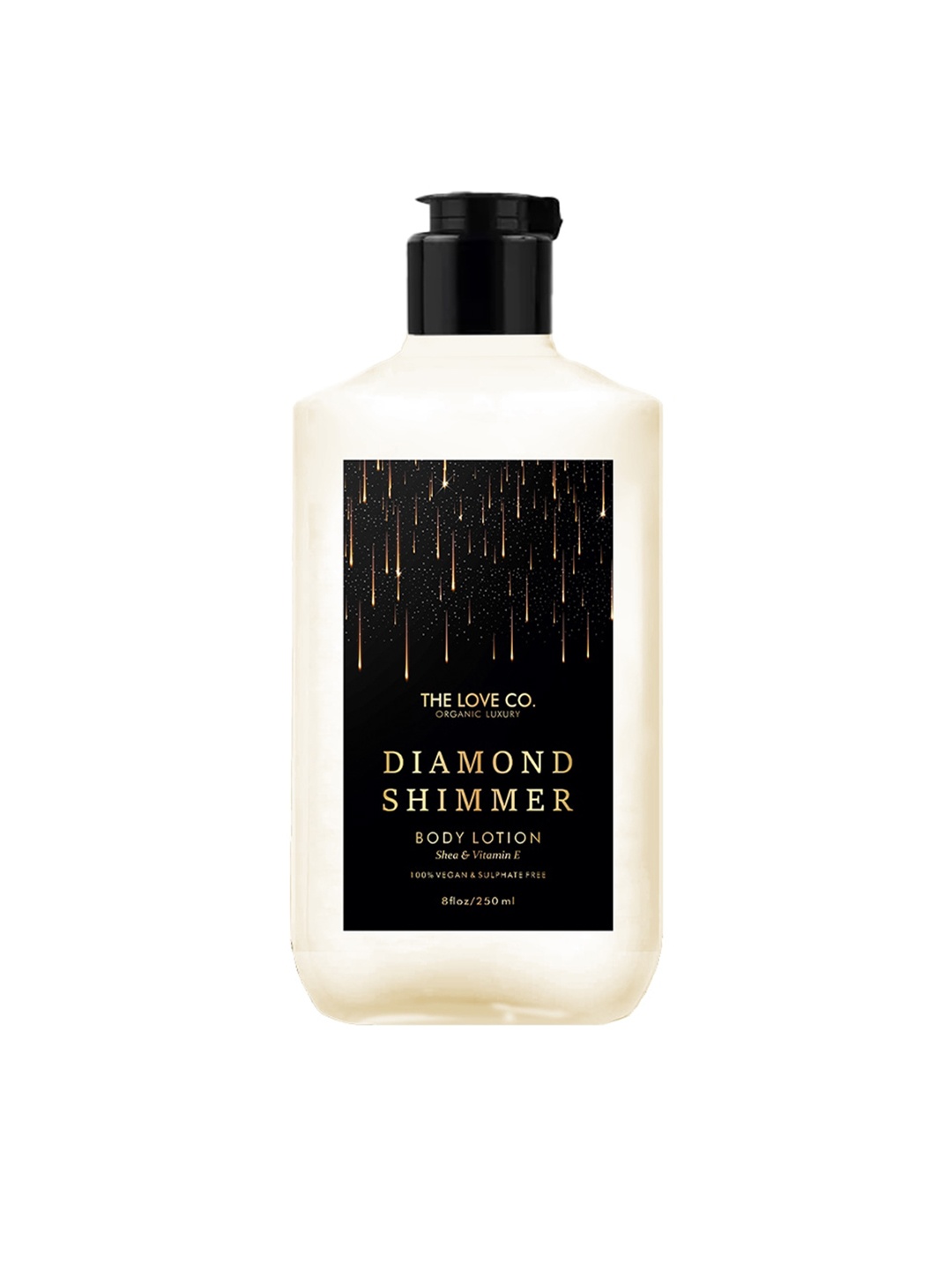 

THE LOVE CO. Diamond Shimmer Shea & Vitamin E Body Lotion - 250 ml, White