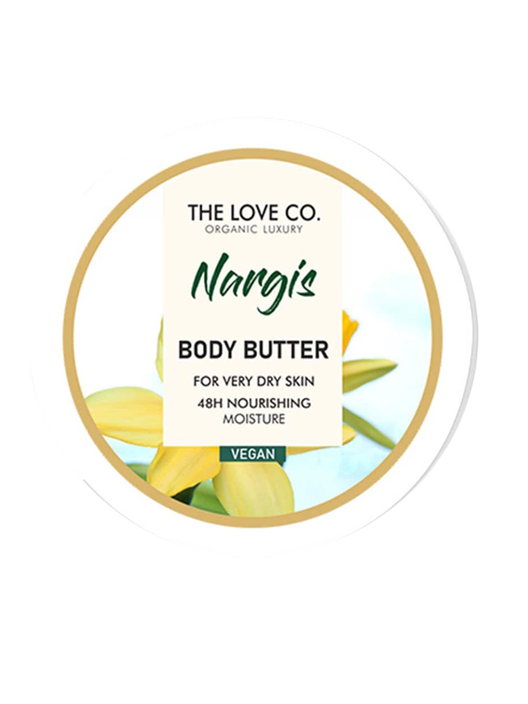 

THE LOVE CO. Nargis Body Butter for Very Dry Skin - 200 gm, White