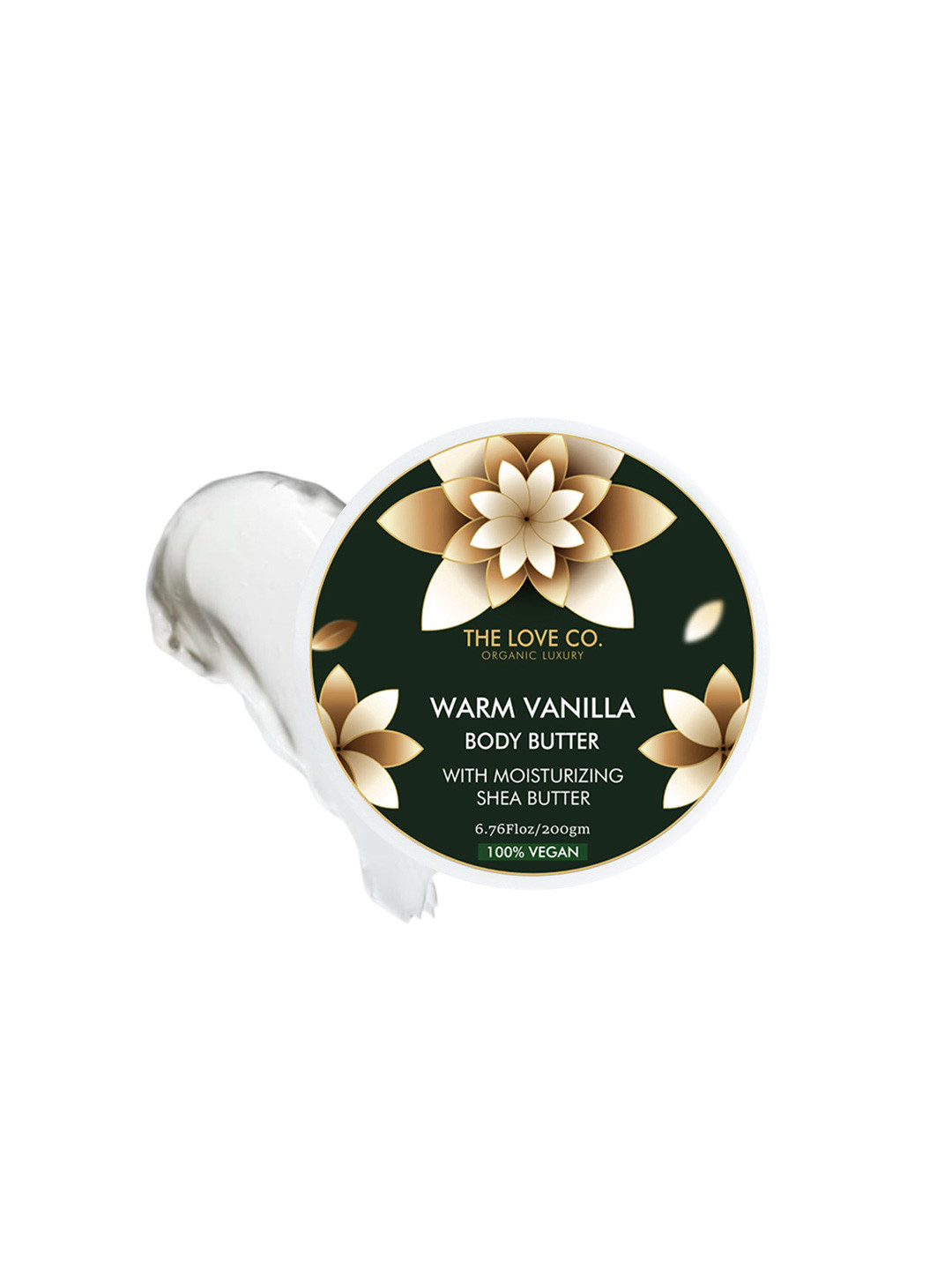

THE LOVE CO. Vitamin C & Shea Body Butter for Very Dry Skin - 200 gm, White