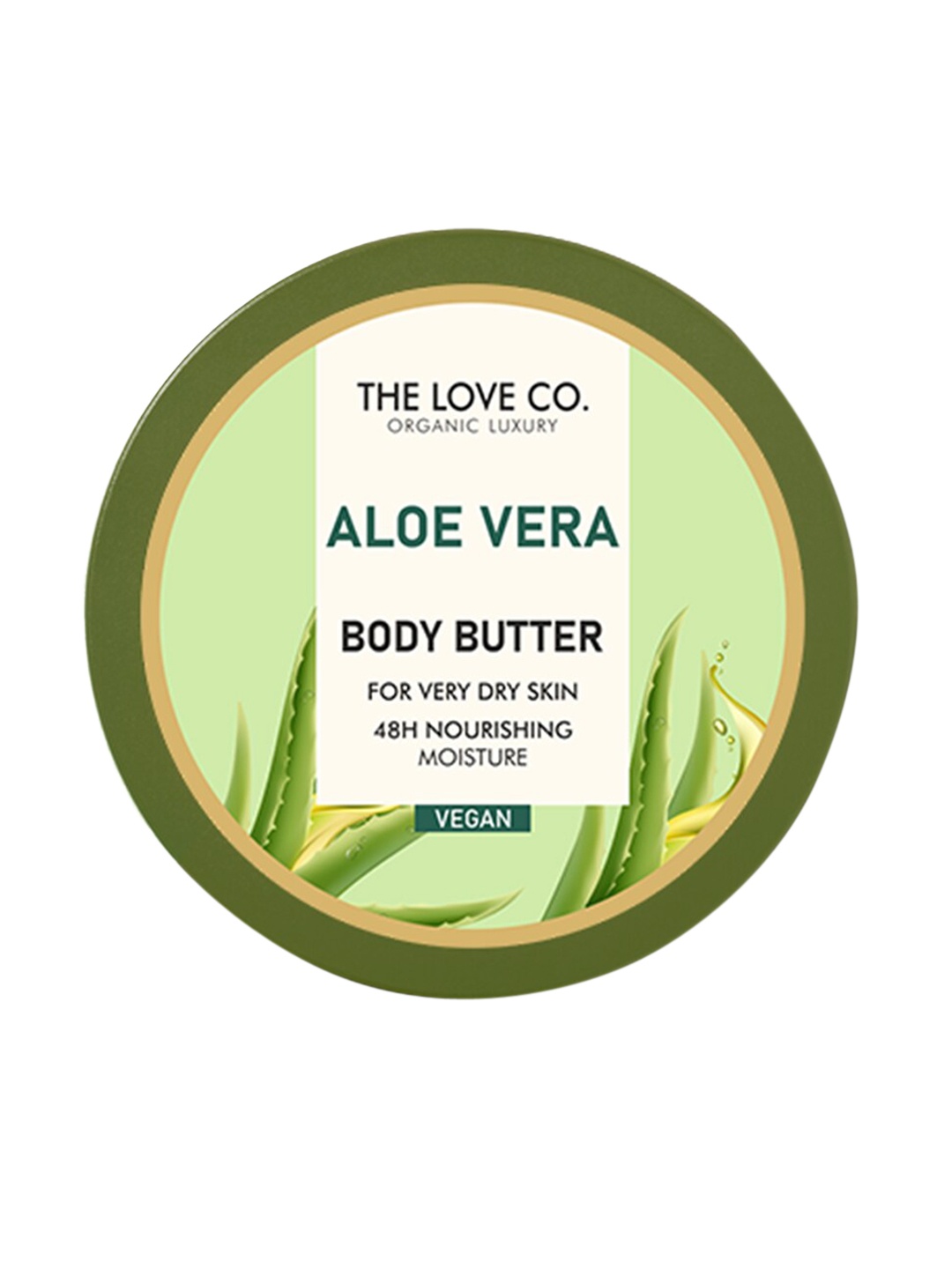 

THE LOVE CO. Aloe Vera Body Butter for Very Dry Skin - 200 gm, White