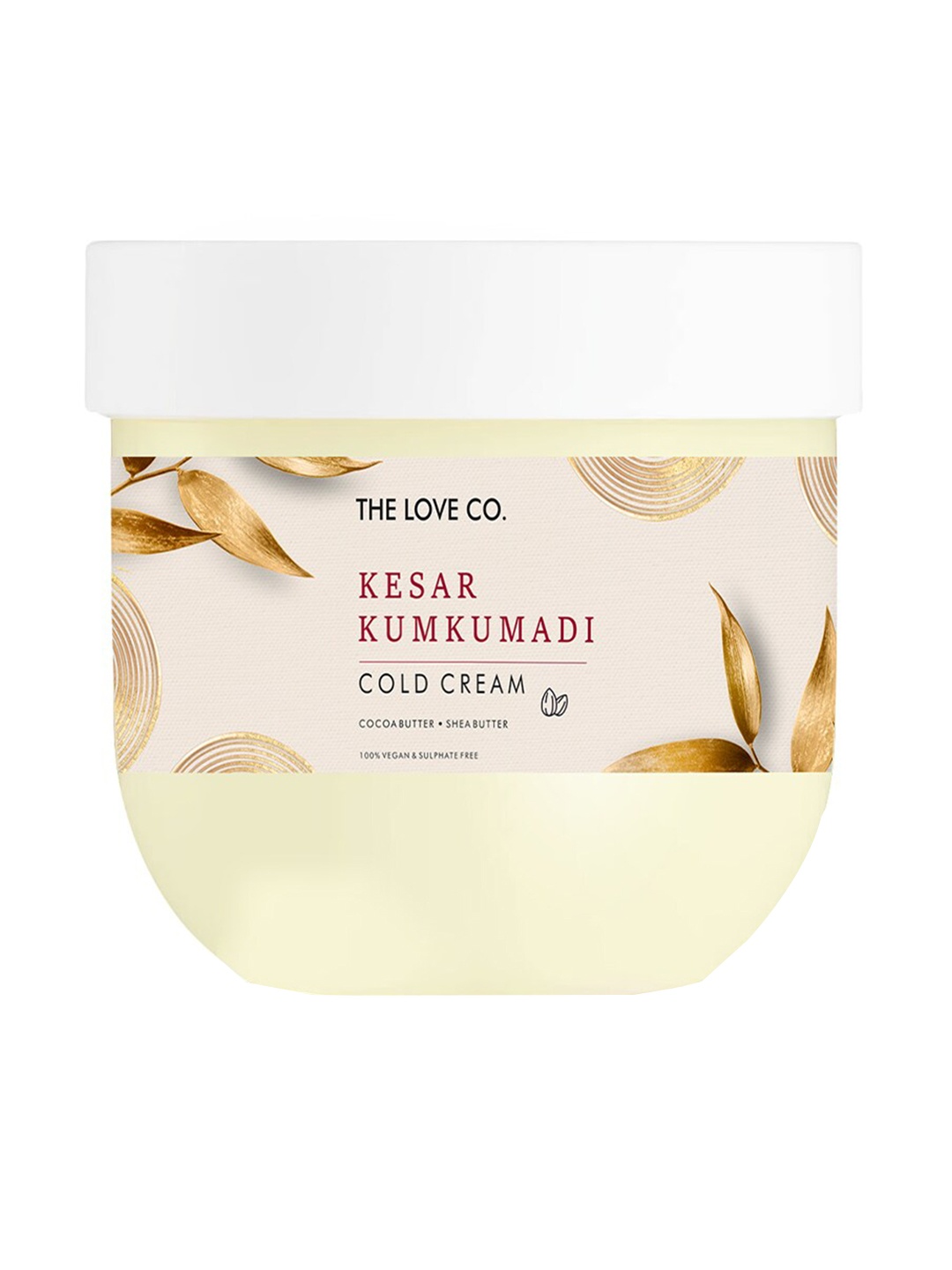

THE LOVE CO. Kesar Kumkumadi Cocoa & Shea Butter Cold Cream - 200 gm, White