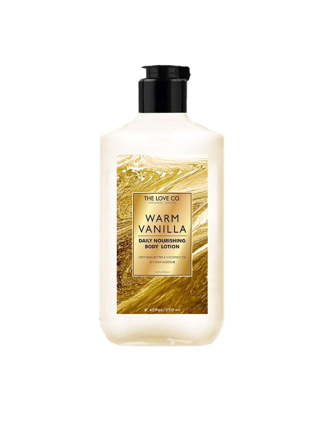 

THE LOVE CO. Warm Vanilla Shea Butter & Coconut Oil Daily Nourishing Body Lotion - 250 ml, White