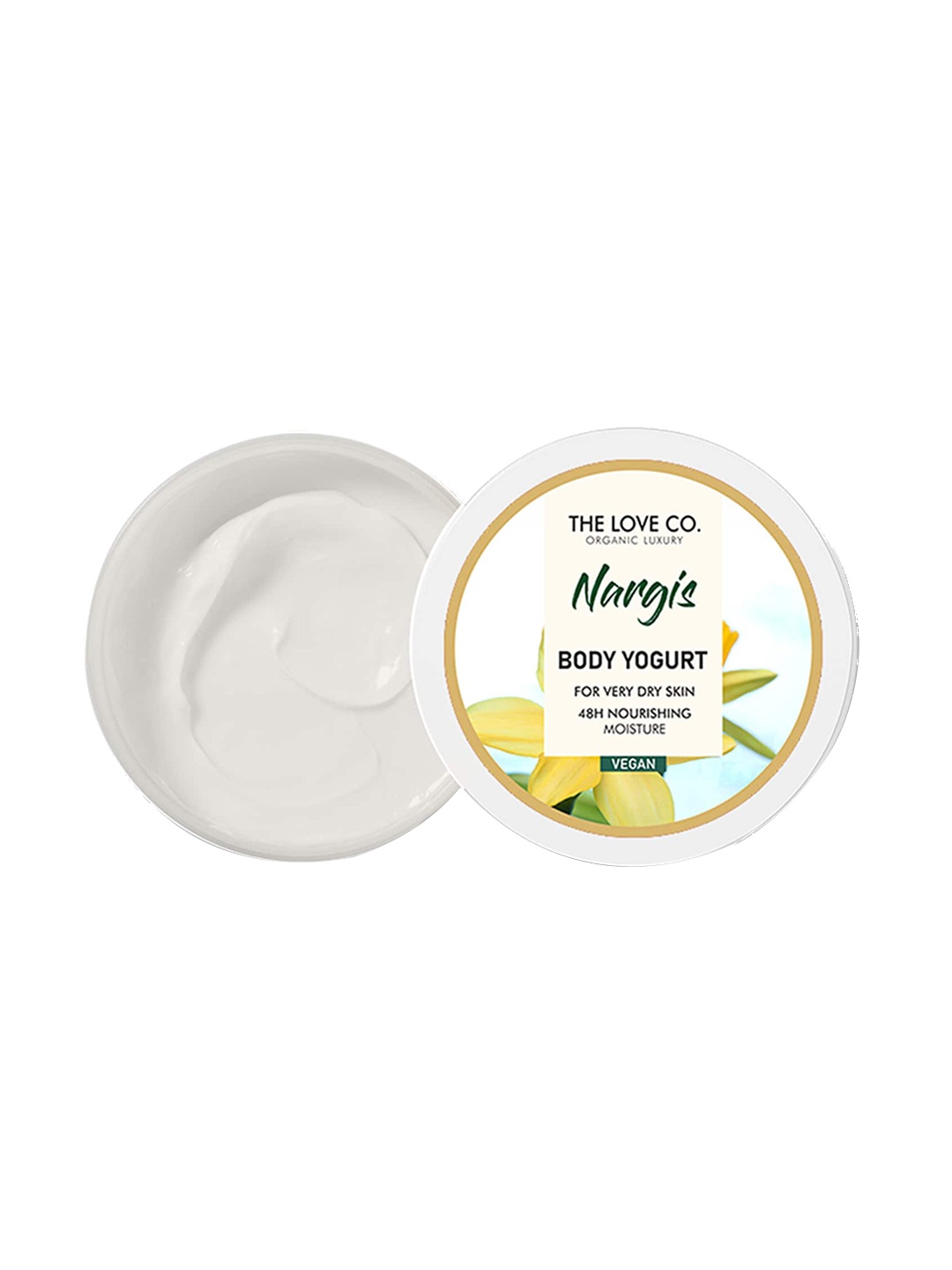 

THE LOVE CO. Nargis Body Yogurt for Very Dry Skin - 200 gm, White