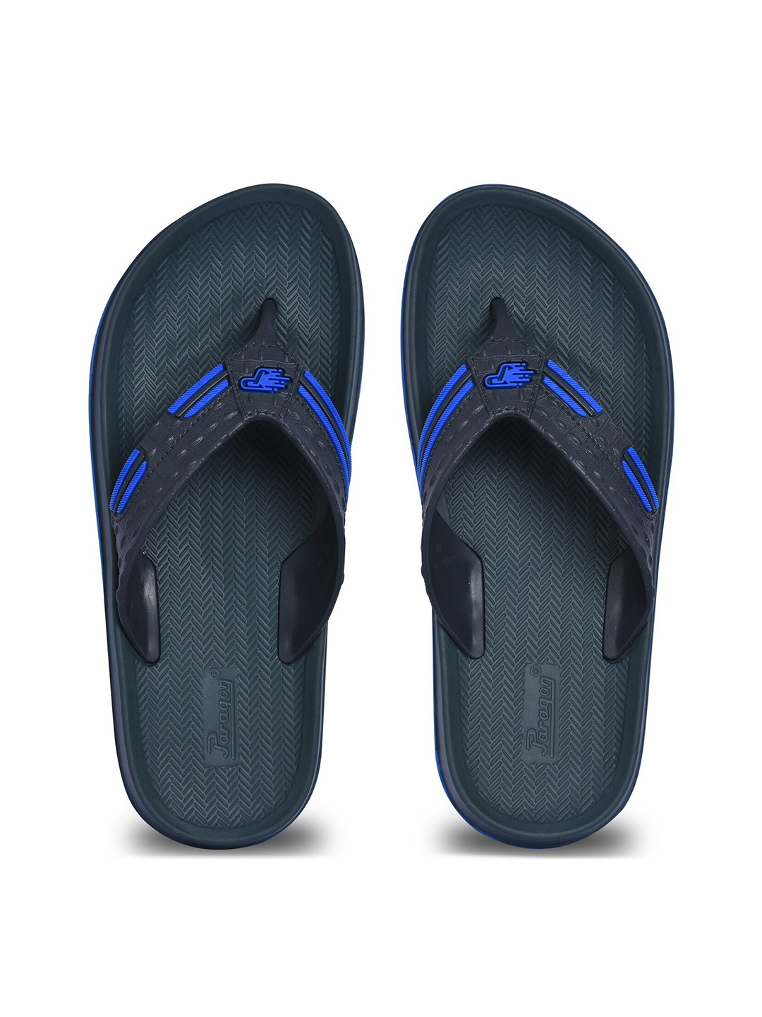 

Paragon Men Grey & Blue Thong Flip-Flops