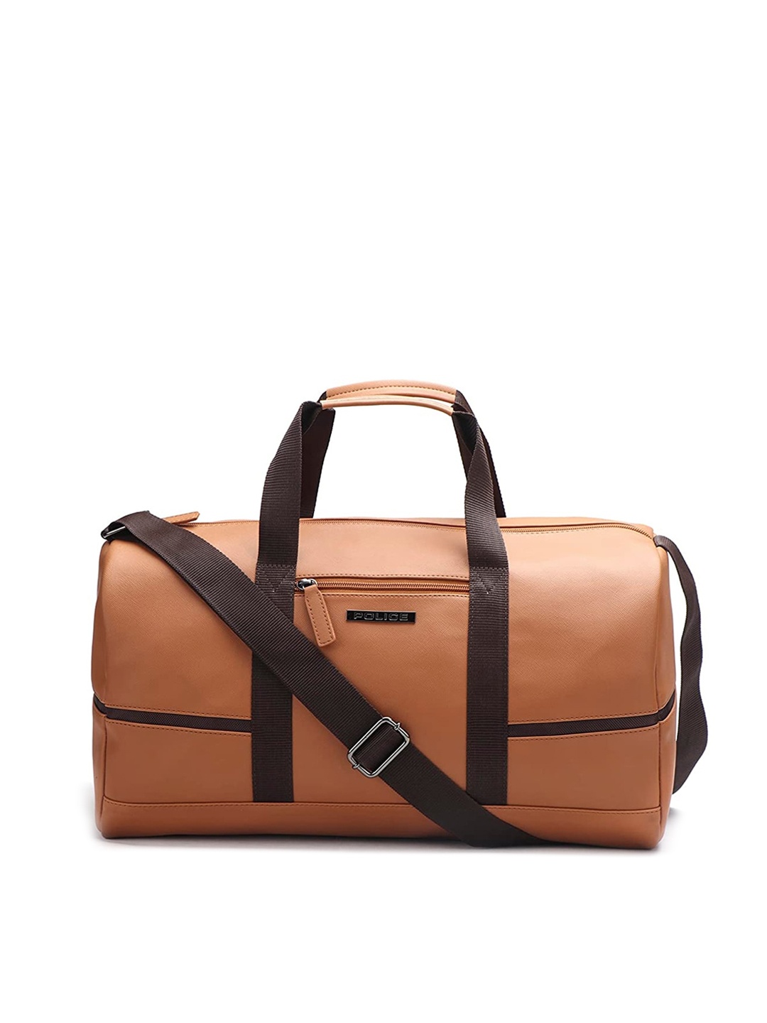 

Police Sports Medium Duffel Bag, Tan