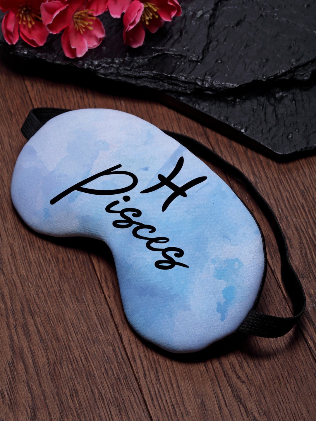 

Crazy Corner Zodiac Printed Eye Mask, Blue