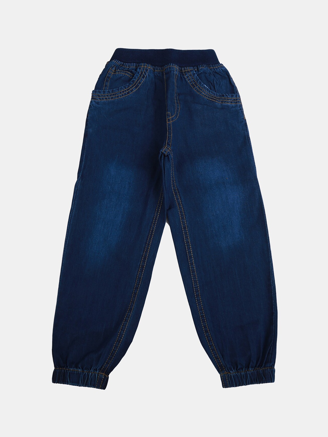 

V-Mart Girls Cotton Classic Slim Fit Light Fade Jeans, Blue
