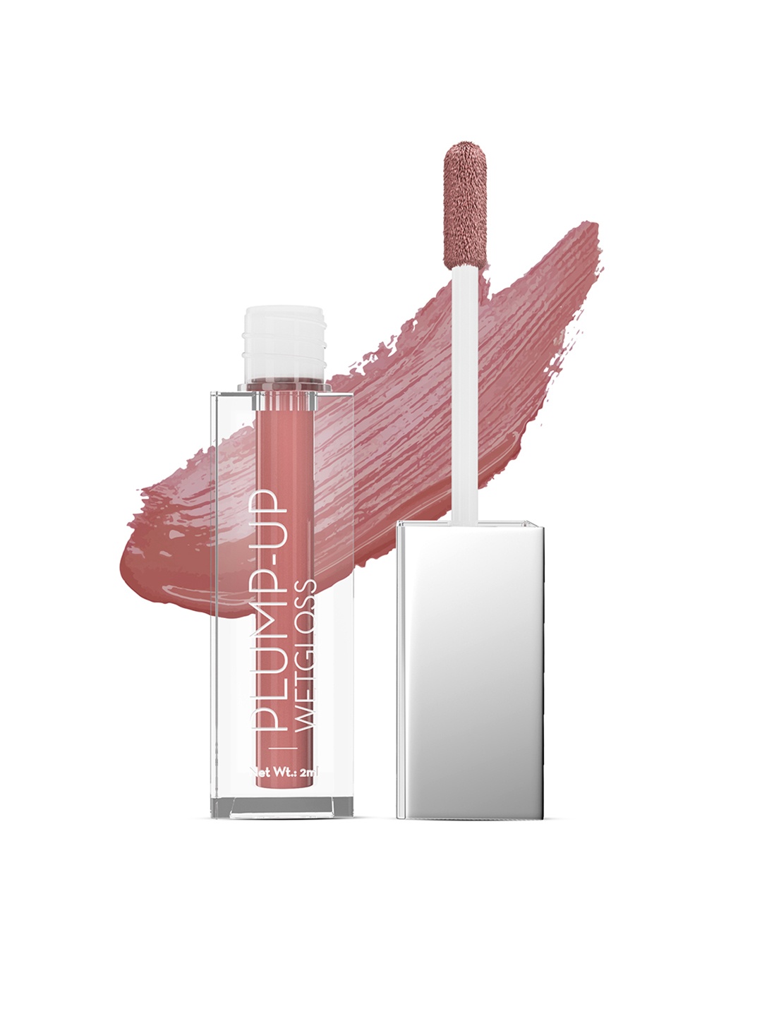 

SWISS BEAUTY Plump-Up Wet Lip Gloss 2 ml - Deep Desire 08, Brown