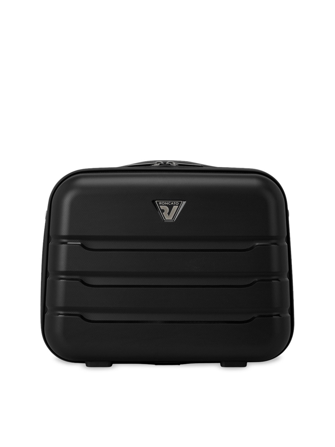 

RONCATO BUTTERFLY NERO Medium Hard Case Vanity Bag, Black