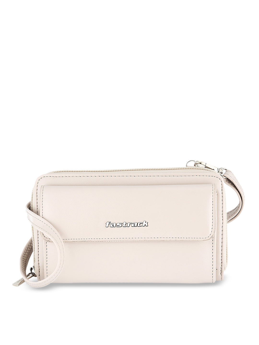 

Fastrack Structured Handheld Bag, Beige