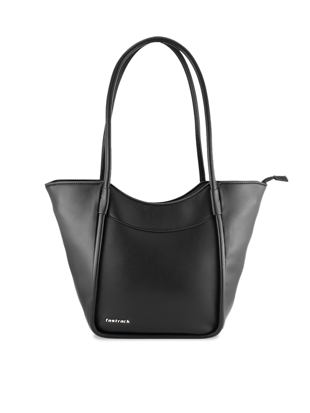 

Fastrack Solid Structured Shoulder Bag, Black
