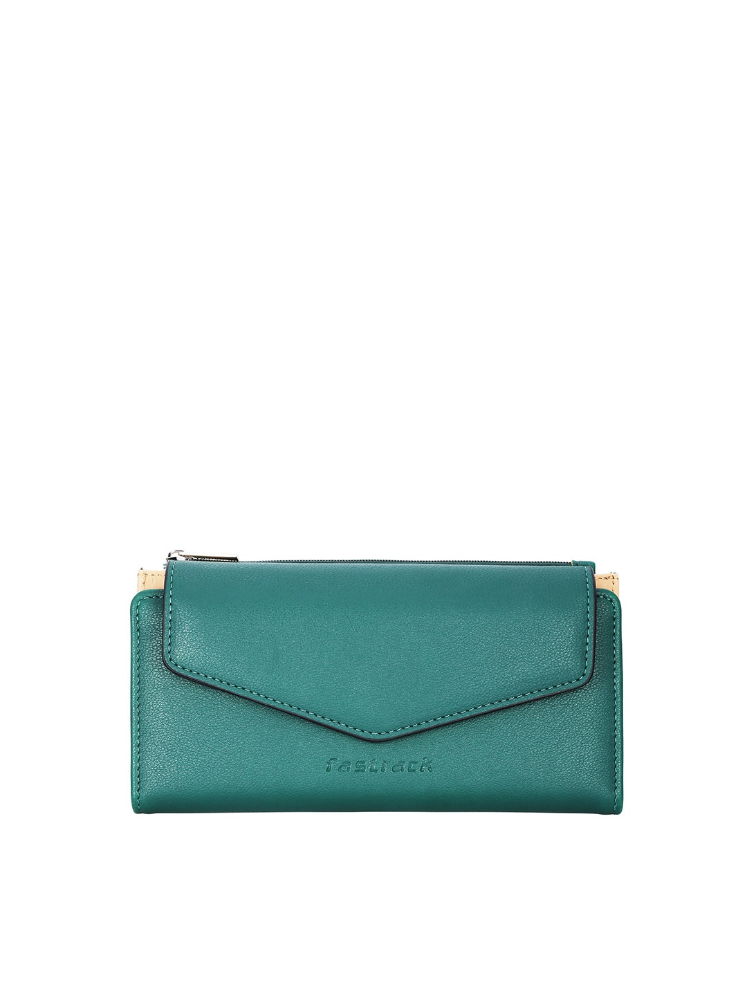 

Fastrack Women PU Three Fold Wallet, Green