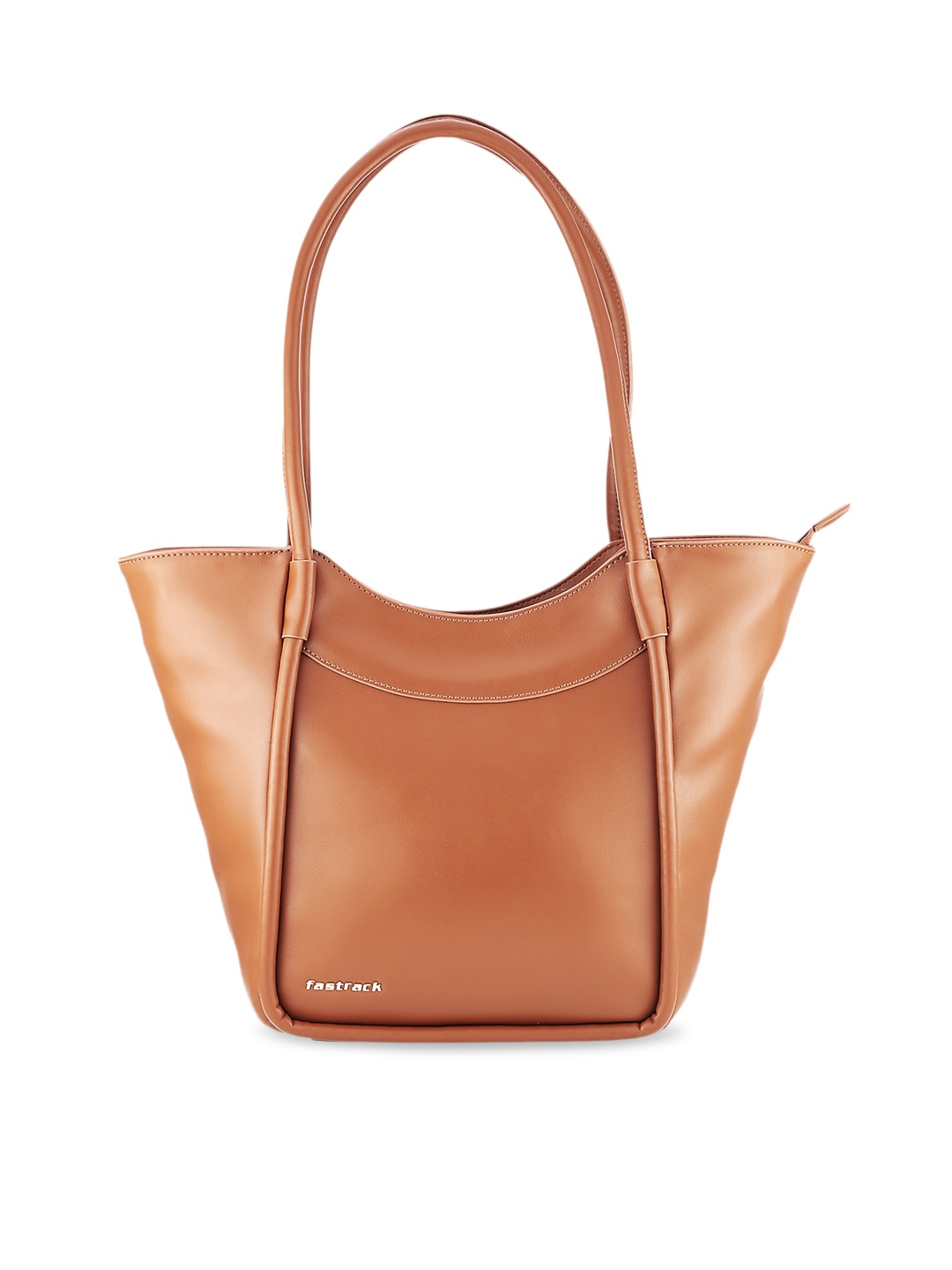 

Fastrack Solid Structured Shoulder Bag, Tan