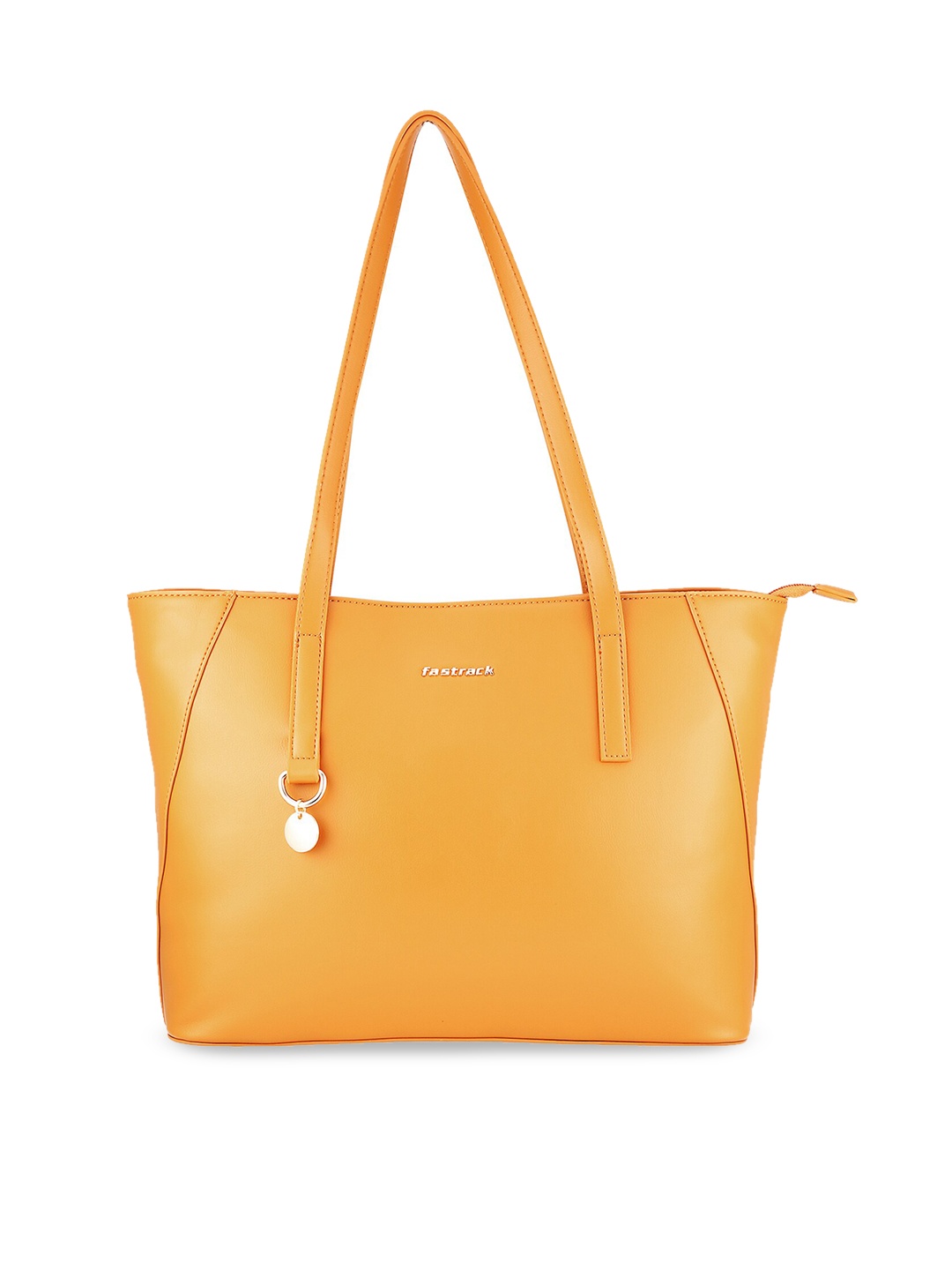 

Fastrack Solid Shopper Shoulder Bag, Mustard