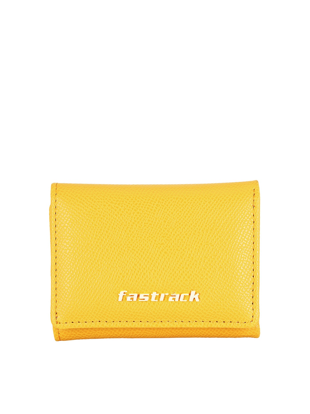 

Fastrack Women Mustard Three Fold Wallet