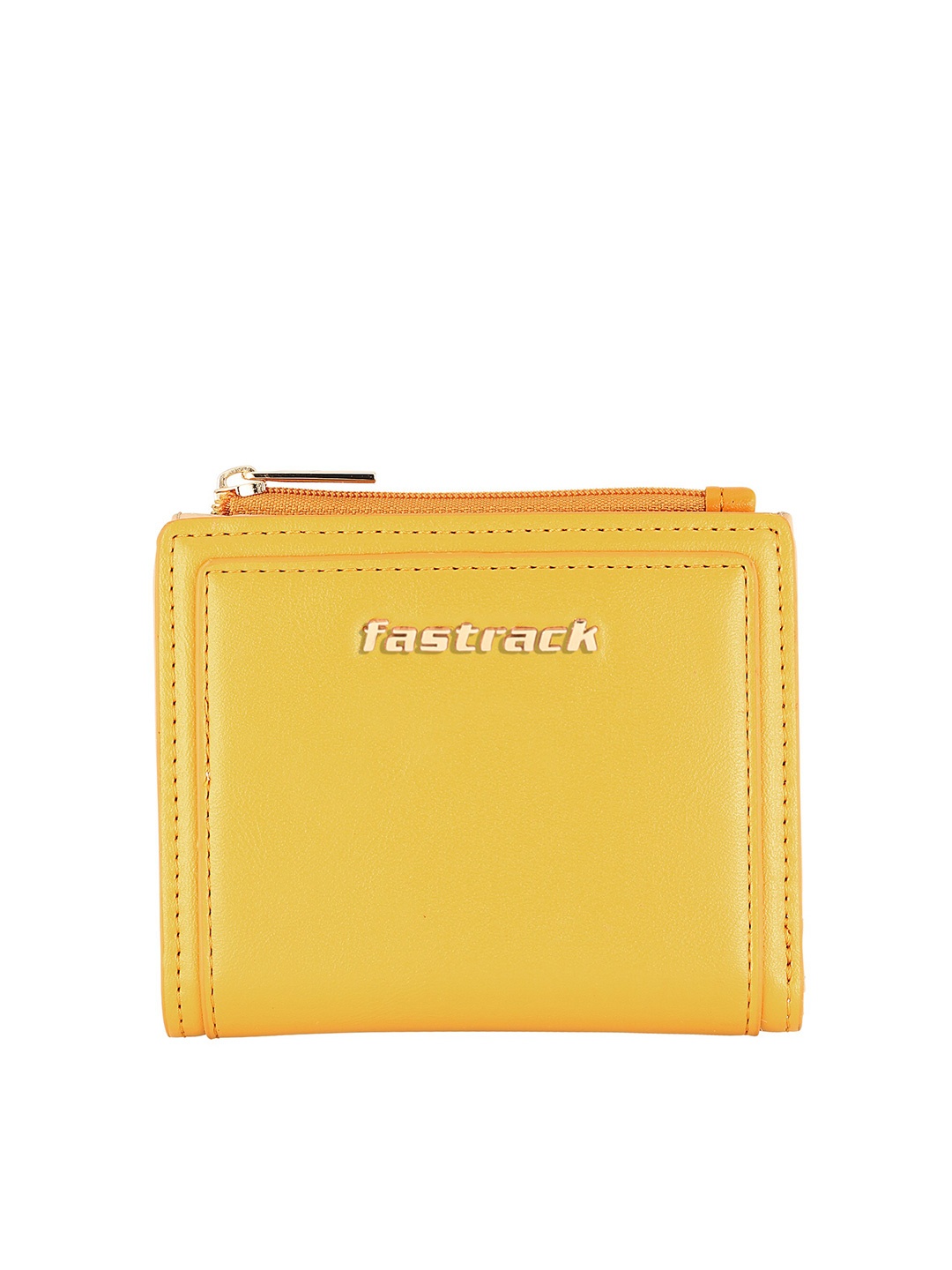 

Fastrack Women Two Fold Wallet, Mustard