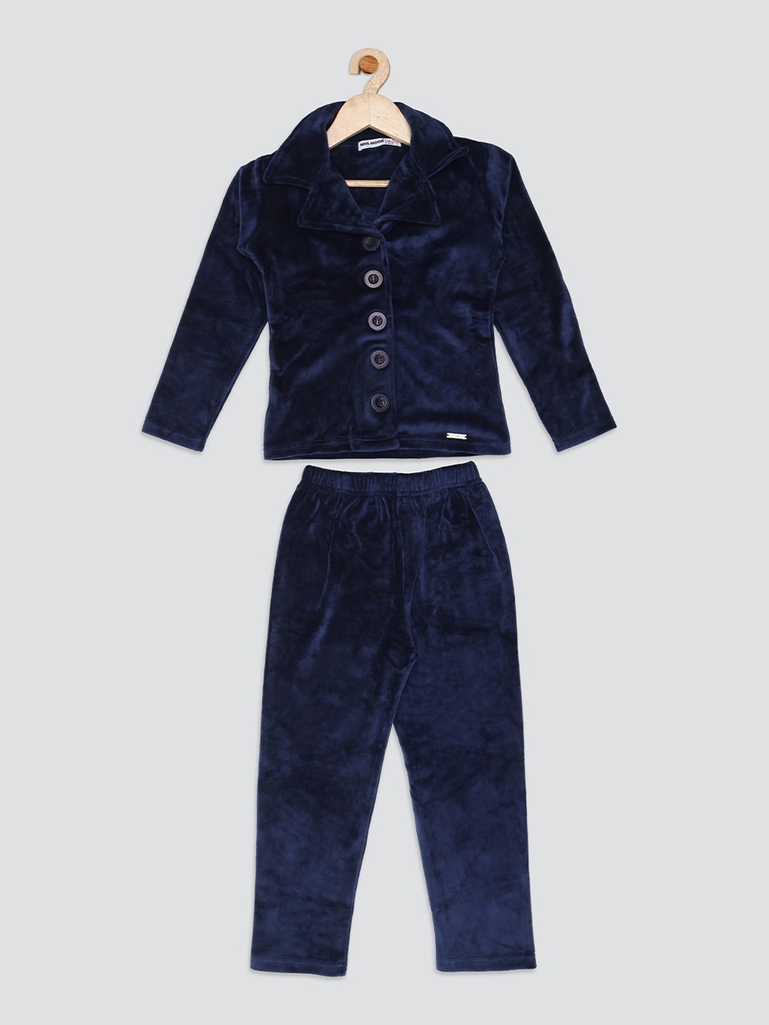 

Nins Moda Girls Night suit, Navy blue