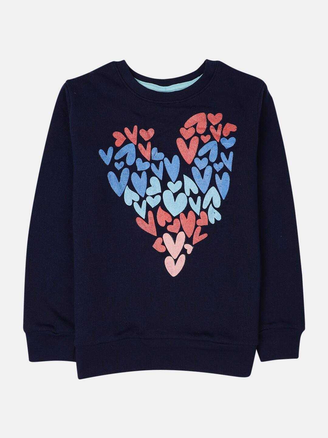 

V-Mart Boys Printed Sweatshirt, Navy blue