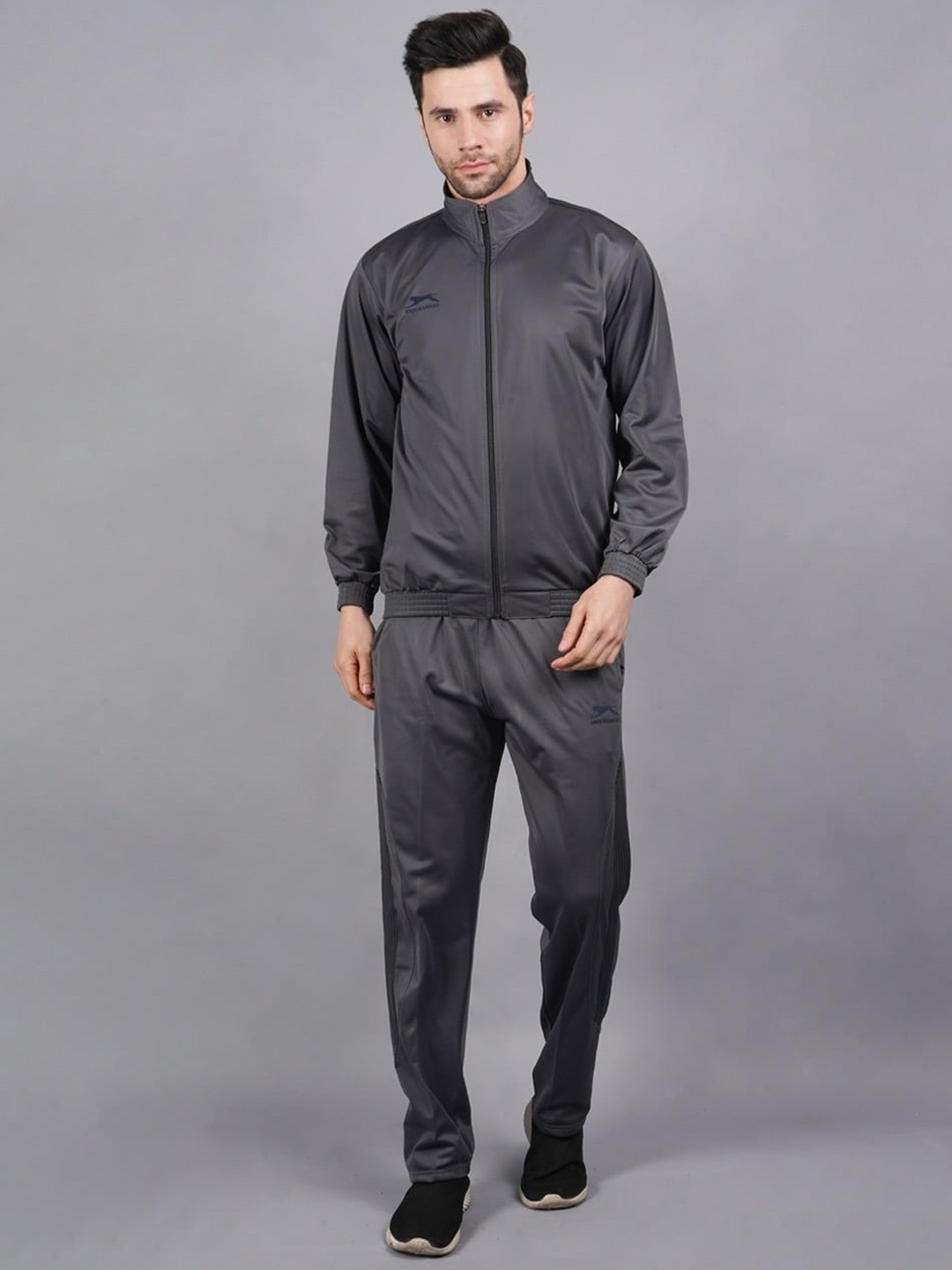 

Shiv Naresh Men Mid Rise Tracksuit, Grey