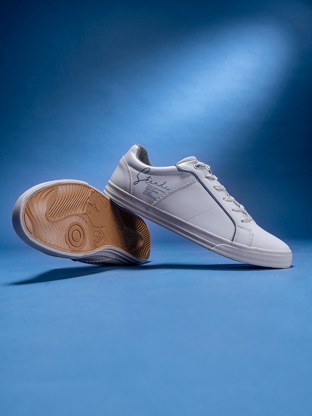 

Red Tape Men White Slip-On Sneakers