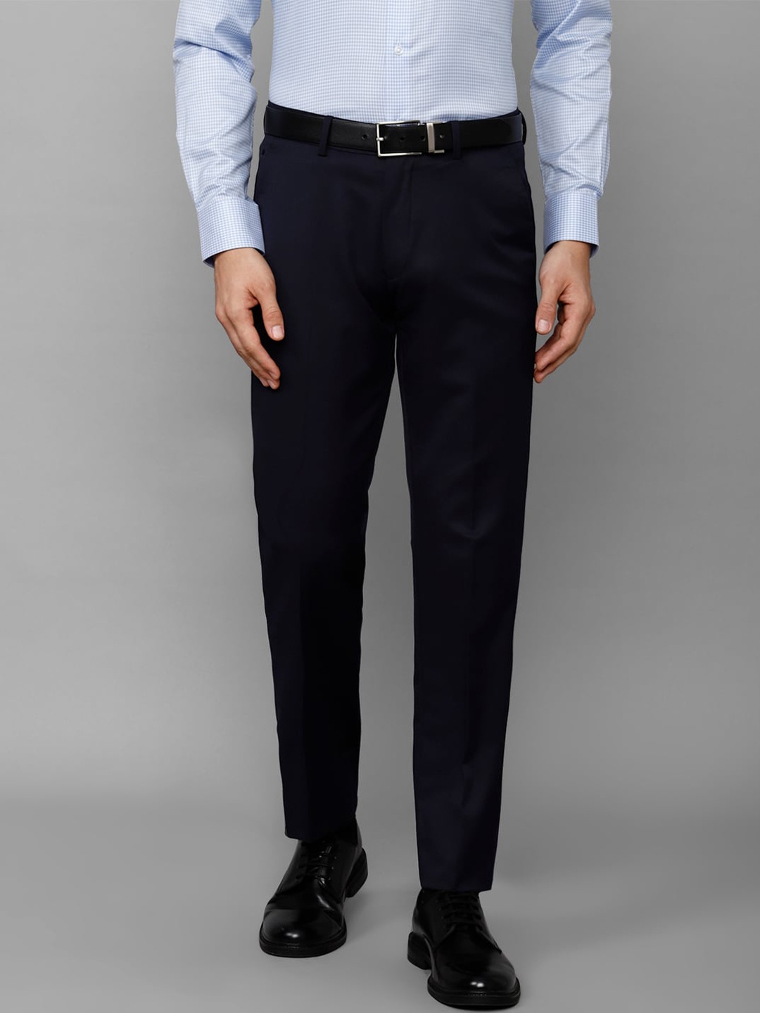 

Louis Philippe Men Formal Trousers, Black