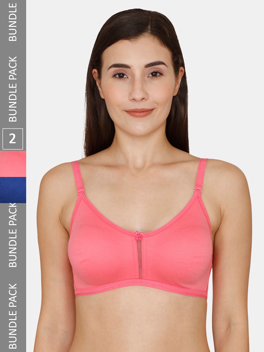 

Rosaline by Zivame Woman Pack of 2 Bra, Pink