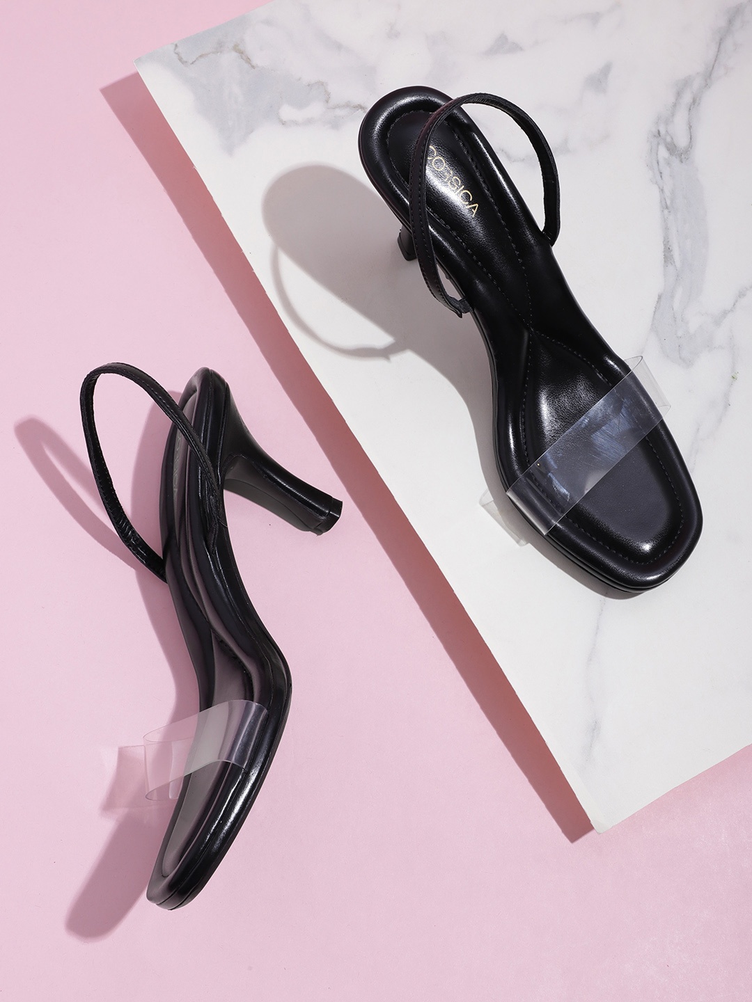 

CORSICA Slim Heels, Transparent