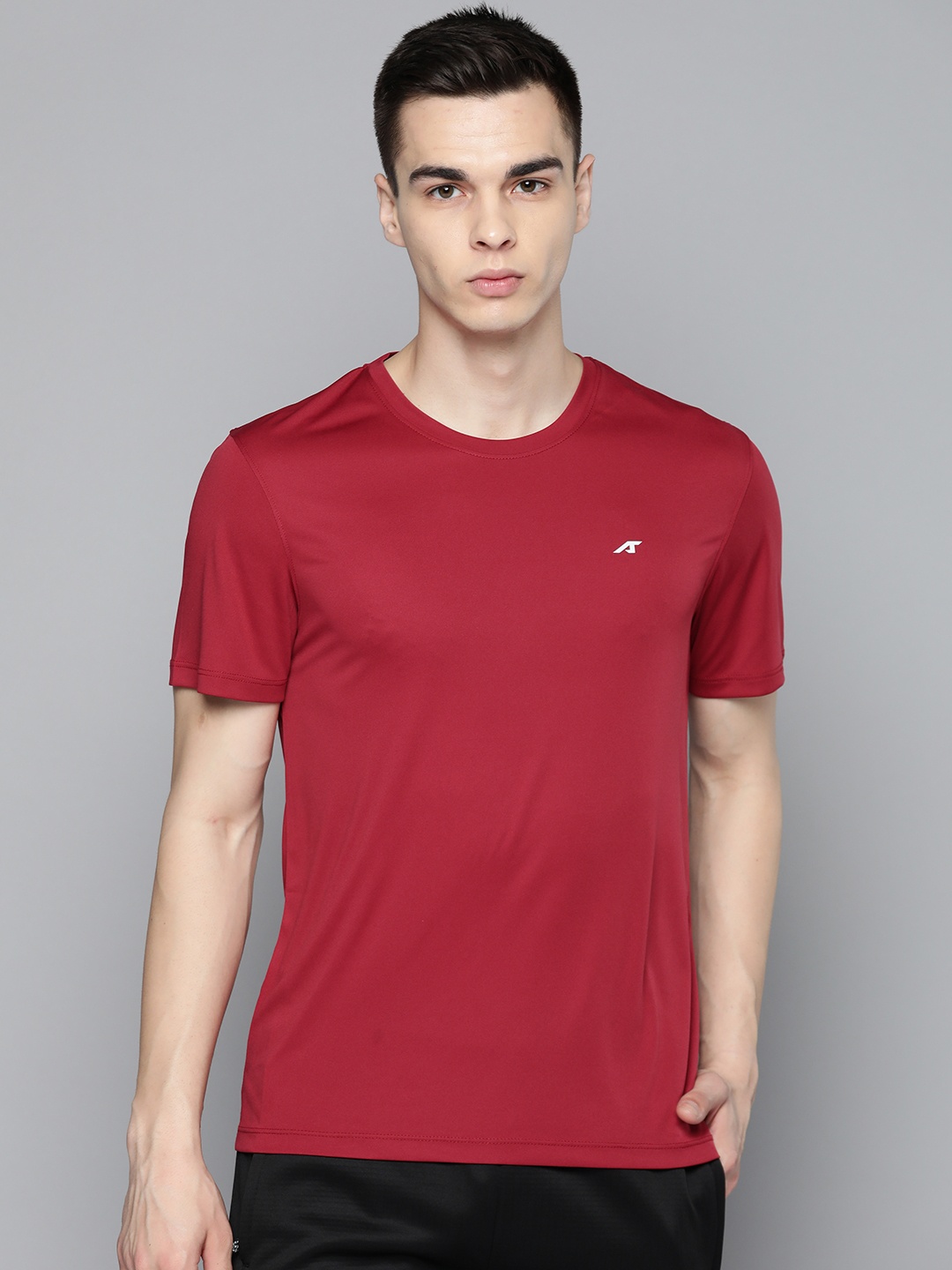 

Alcis Anti Static Slim Fit Sports T-shirt, Red