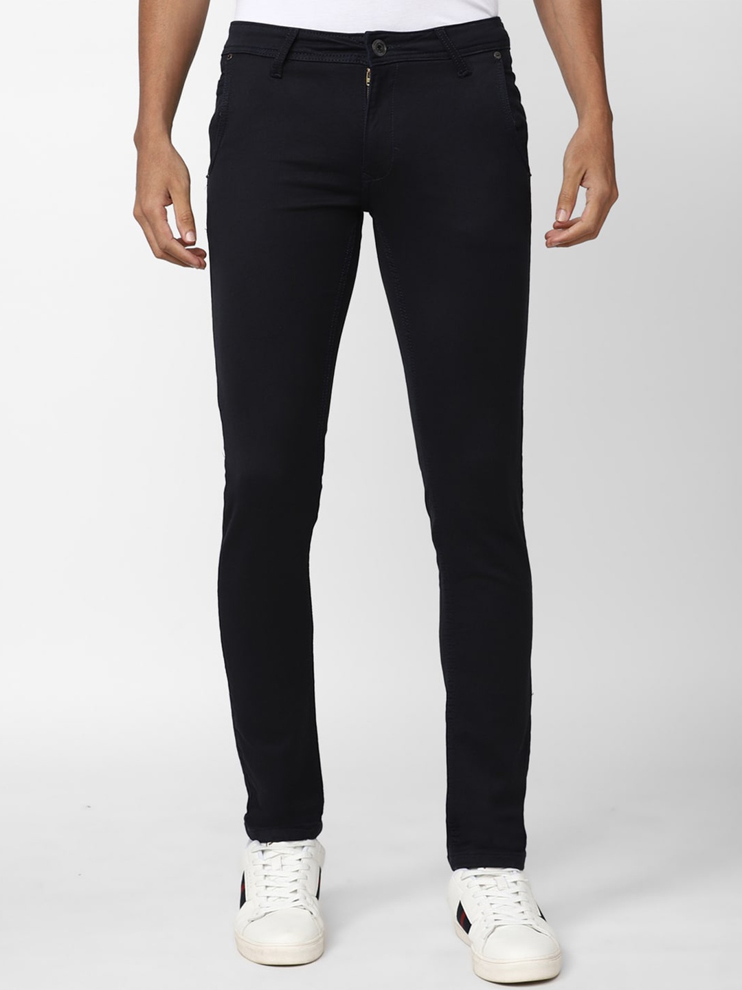 

Peter England Casuals Men Slim Fit Jeans, Black
