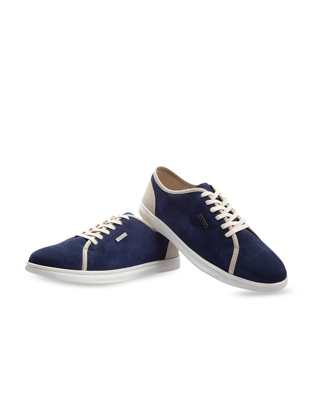 

Paragon Men Leather Sneakers, Navy blue