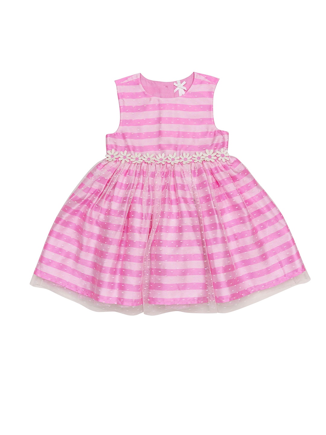 

H By Hamleys Girls Striped Dress, Pink