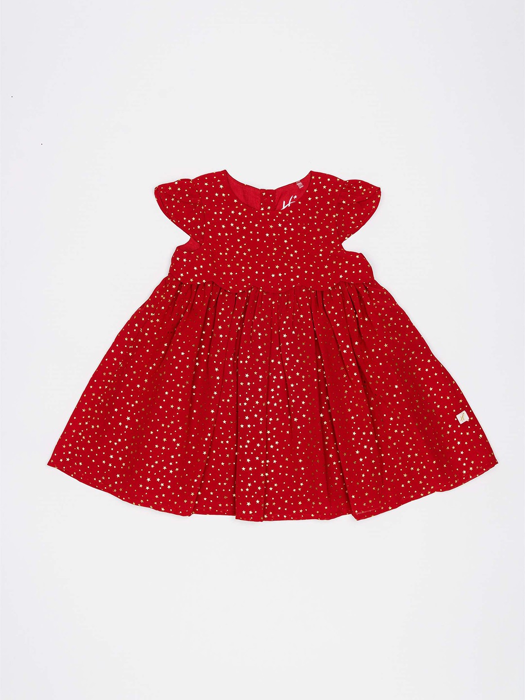 

H By Hamleys Girls Round Neck Dress, Red
