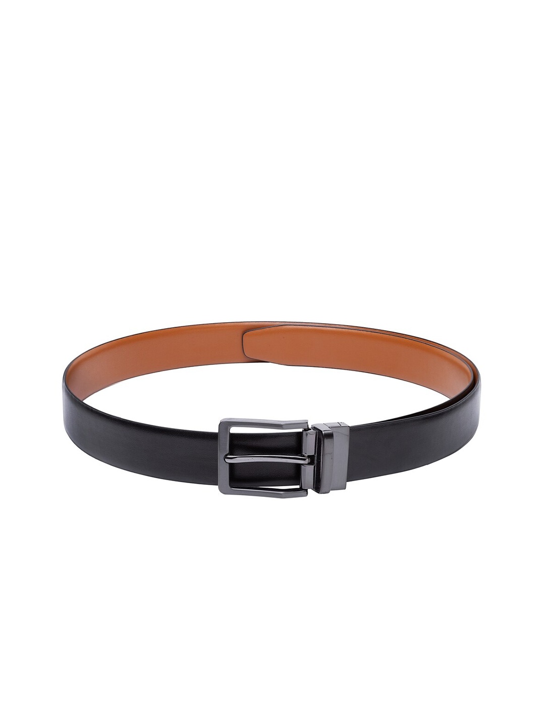 

Apsis Men Formal Push Pin Belt, Black