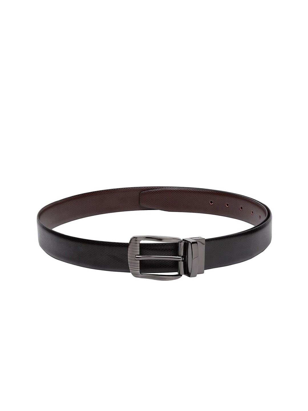 

Apsis Men Textured Formal Belt, Black