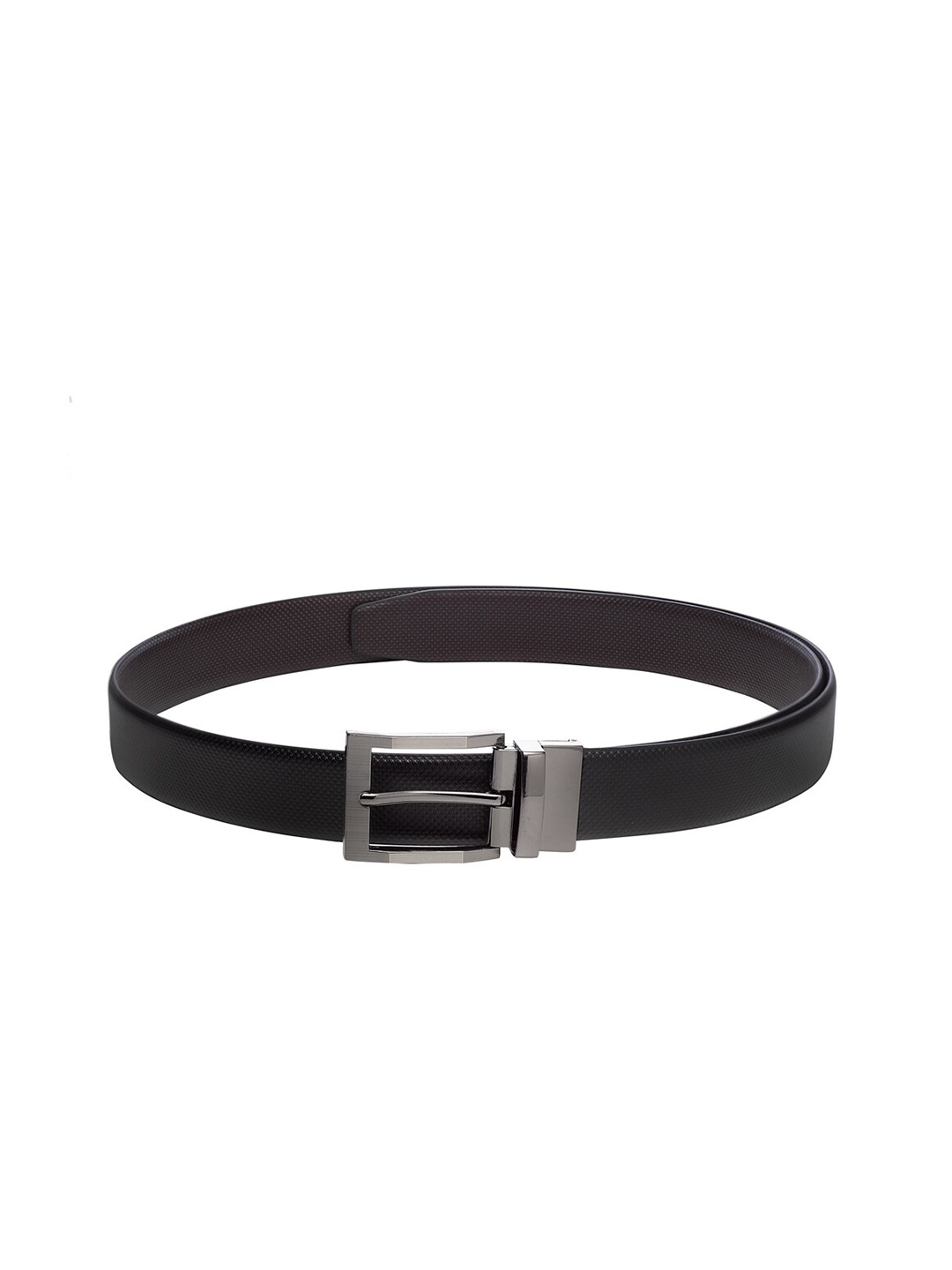 

Apsis Men Textured Formal Belt, Black