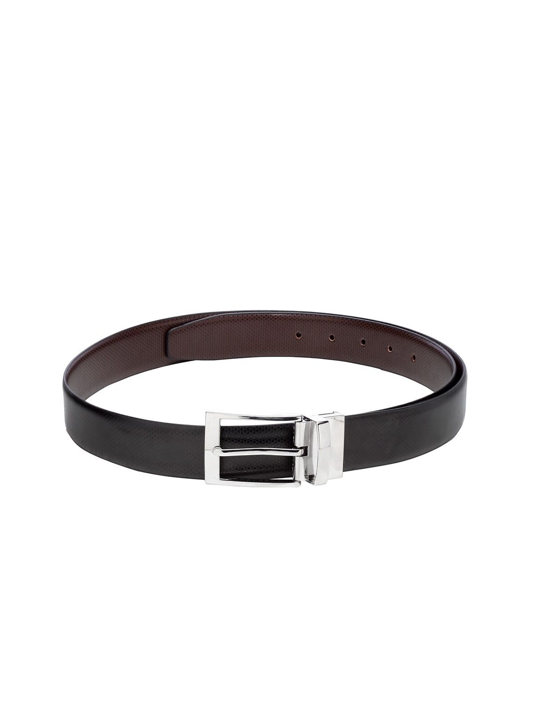 

Apsis Men Textured Formal Belt, Black