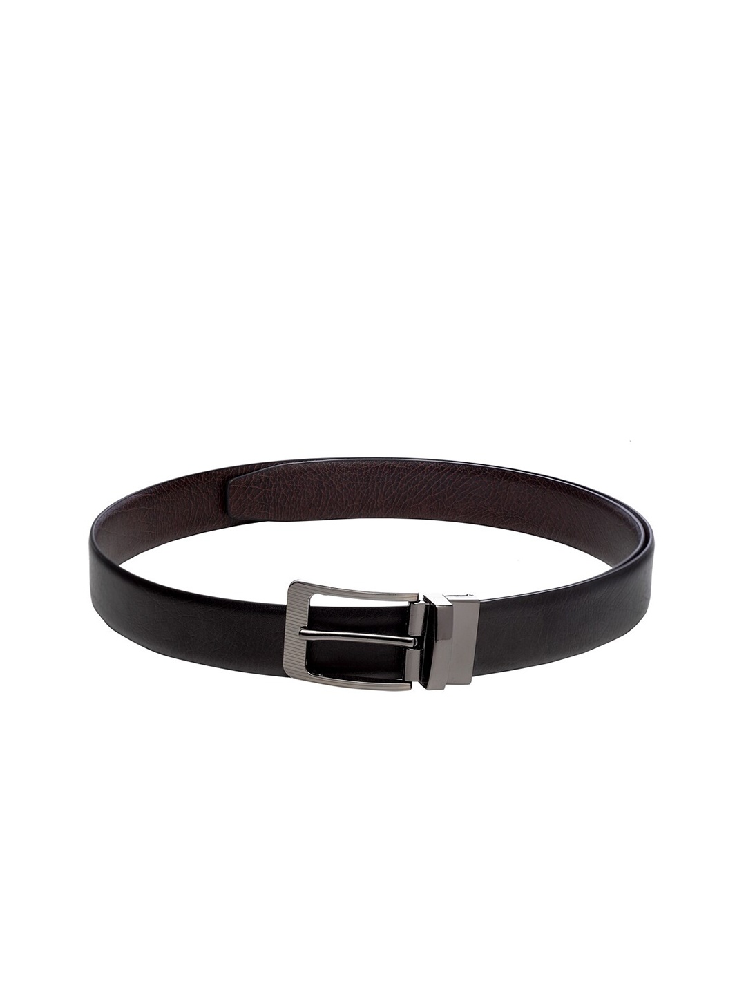 

Apsis Men Textured Reversible Formal Belt, Black