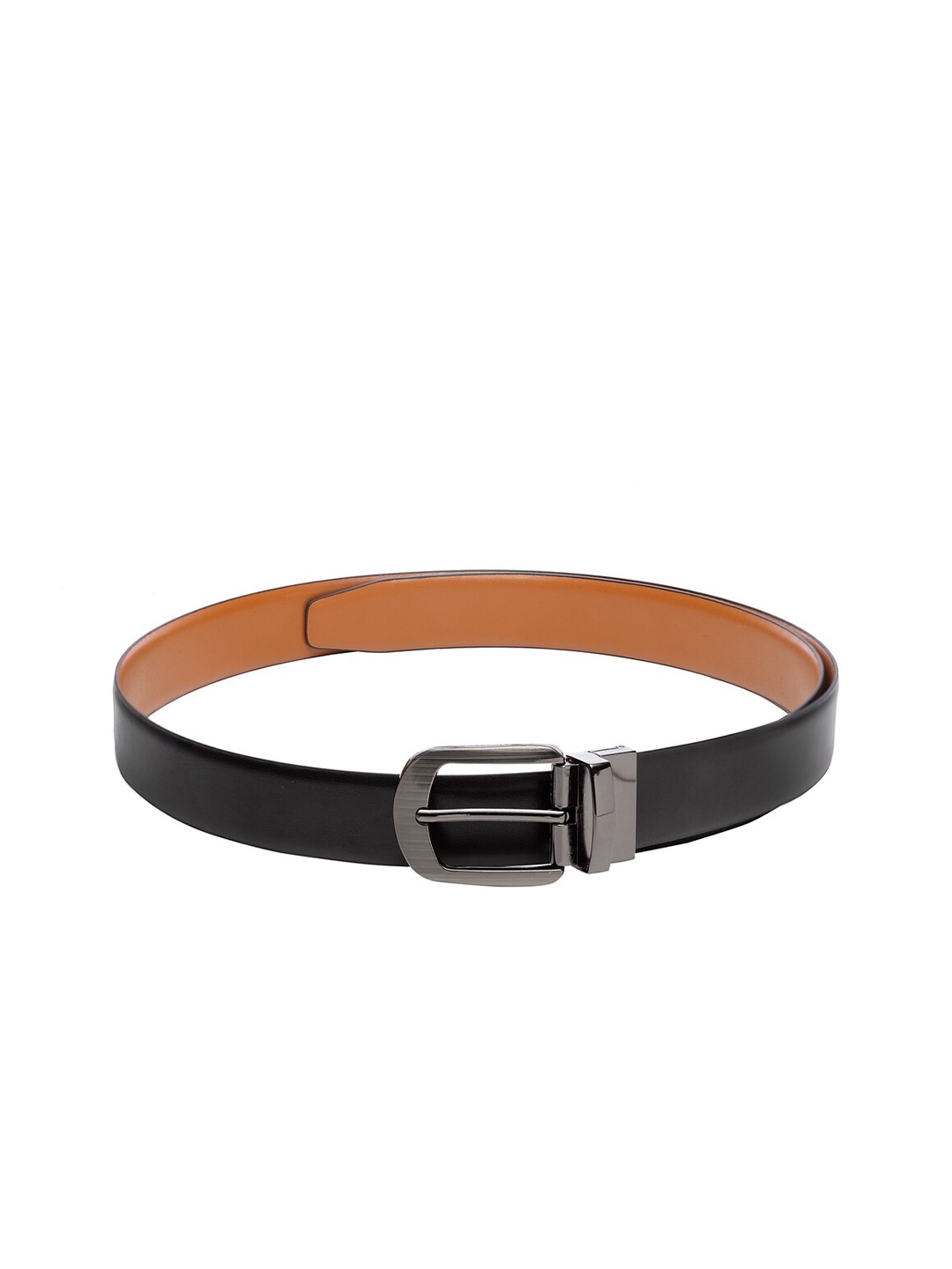 

Apsis Men Solid Synthetic Leather Formal Belt, Black